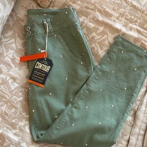 Jag Jeans Olive Pants with Orange Tag